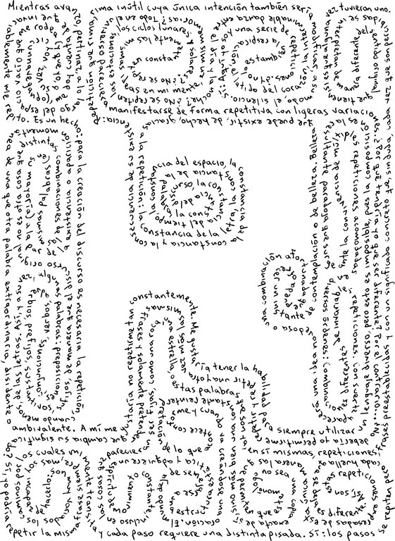 Pertinaz, letra A